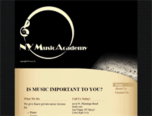 Tablet Screenshot of newyorkmusicacademy.com